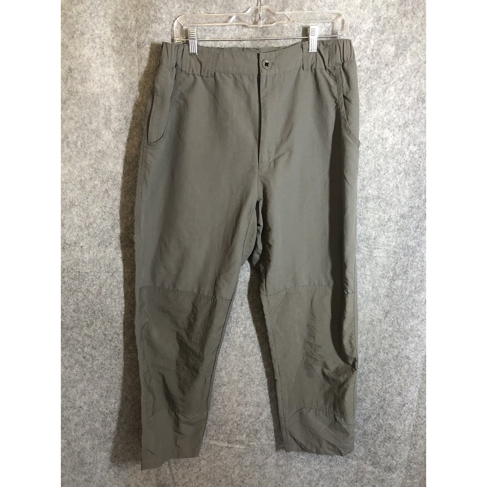 RailRiders Pants Mens Medium Gray Nylon Performance Work Hike Climb Field